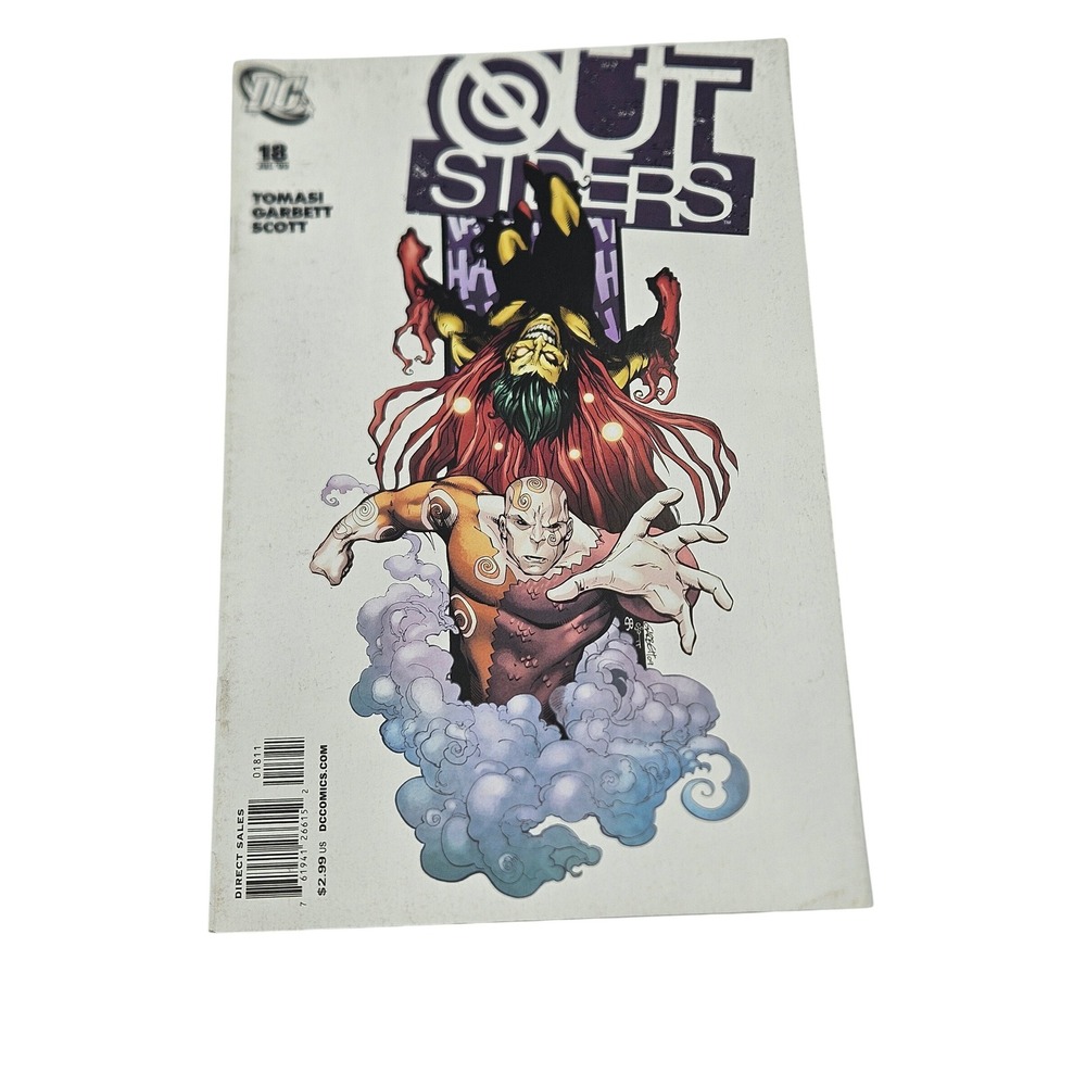 DC Comics Outsiders‎ Comic Book Issue 18 July 2009 Tomasi Garbett Scott